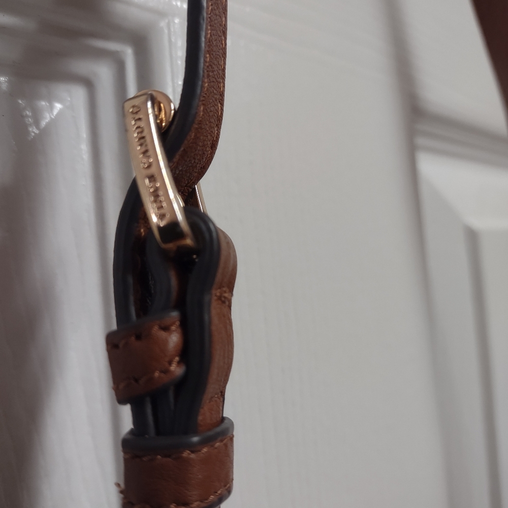 Vince Camuto Brown  pebbled leather  crossbody / Purse - Picture 8 of 16
